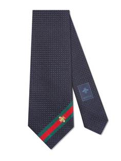 Gucci галстук Bee Web