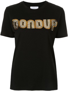Dondup футболка с логотипом из пайеток