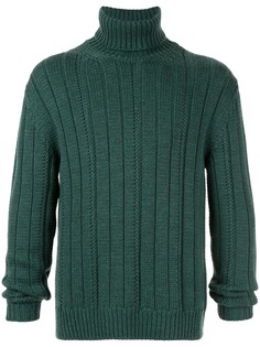 Dondup джемпер с высоким воротником в рубчик