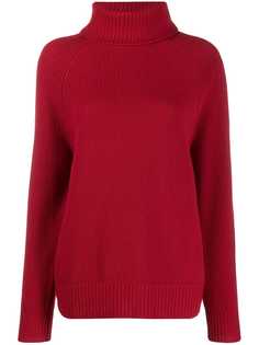 Woolrich джемпер свободного кроя с высоким воротником