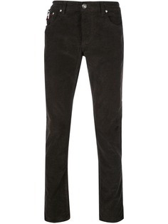 Isaia брюки кроя слим