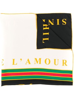 Gucci платок Maison de lAmour с логотипом