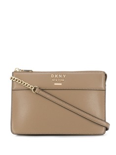 DKNY сумка через плечо с металлическим логотипом