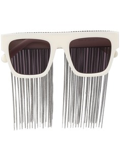 Stella McCartney Eyewear солнцезащитные очки с цепочками Falabella