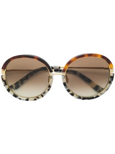 Calvin Klein 205W39nyc круглые солнцезащитные очки