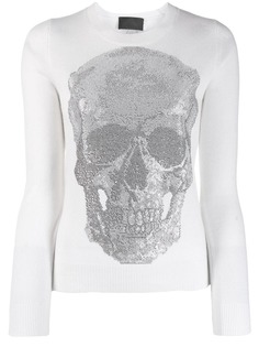 Philipp Plein джемпер с декором Skull