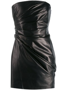 Versace платье мини без бретелей