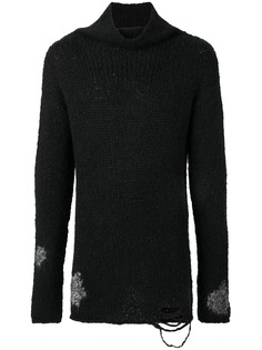 Thom Krom свитер с прорванными деталями