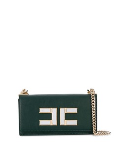 Elisabetta Franchi сумка через плечо с откидным клапаном и логотипом