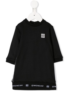 Givenchy Kids платье-толстовка с логотипом