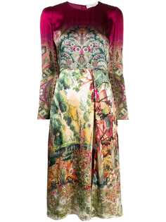 Etro платье с цветочным принтом