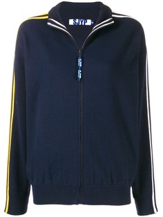 SJYP куртка с контрастными полосками по бокам