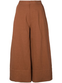 Co укороченные брюки палаццо