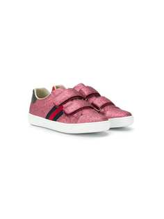Gucci Kids кроссовки с блестками