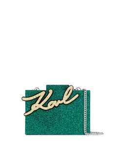 Karl Lagerfeld сумка Karl Shine Minaudiere