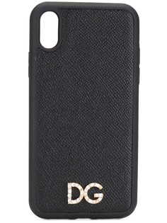 Dolce & Gabbana чехол для iPhone X с логотипом