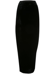 Rick Owens длинная юбка Dirt