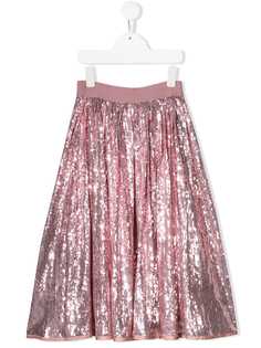 John Richmond Junior декорированная расклешенная юбка