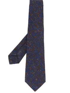 Kiton галстук с цветочным узором