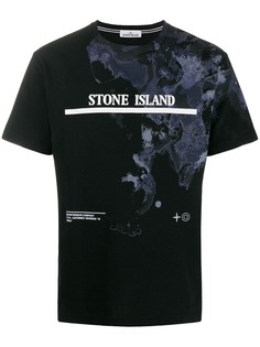 Stone Island logo print T-shirt