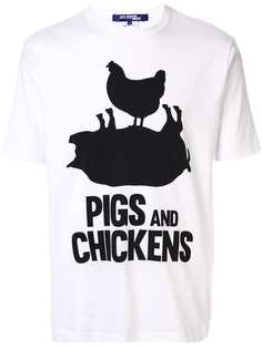 Junya Watanabe MAN Pigs and Chickens T-shirt