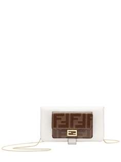 Fendi чехол для iPhone X с логотипом FF