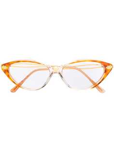 Emanuel Ungaro Pre-Owned очки 1970-х годов в оправе кошачий глаз