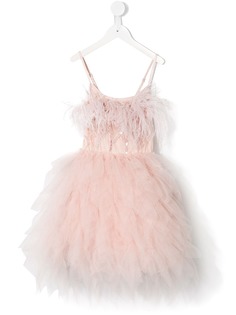 Tutu Du Monde пышное платье Floating Feathers