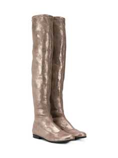 Monnalisa блестящие ботфорты