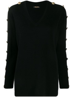 Max & Moi джемпер с пуговицами на рукавах