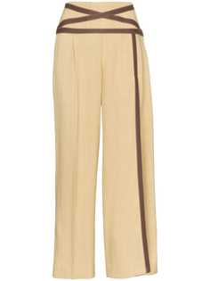 Rosie Assoulin декорированные брюки Applesauce