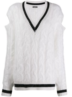 Balmain джемпер оверсайз