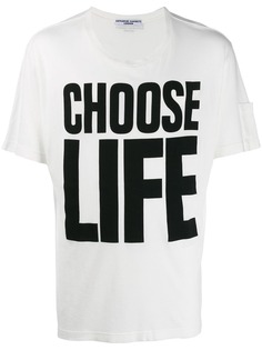 Katharine Hamnett London футболка с принтом Choose Life