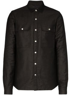 Rick Owens куртка-рубашка на пуговицах