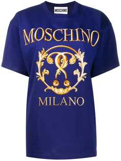 Moschino футболка с логотипом