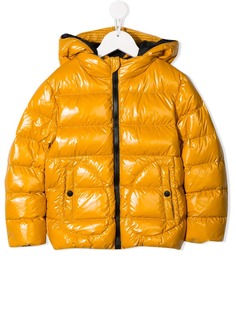 Herno Kids zipped hooded coat