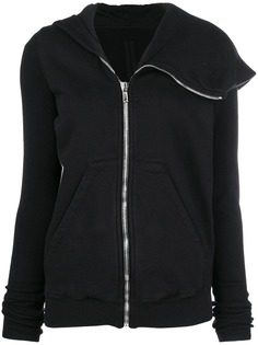 Rick Owens DRKSHDW асимметричная толстовка на молнии