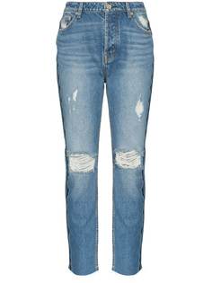 P.E Nation джинсы прямого кроя с эффектом потертости