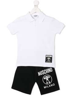Moschino Kids шорты и футболка-поло