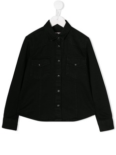 MSGM Kids рубашка с логотипом