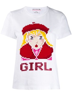 Comme Des Garçons Girl футболка с принтом Girl