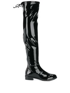 Stuart Weitzman ботфорты с завязками