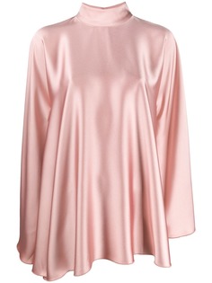 Styland high-neck draped dress