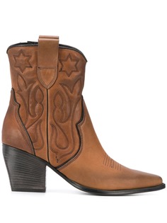 Kennel&Schmenger heeled Texan boots