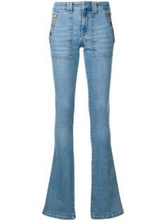 Victoria Victoria Beckham расклешенные джинсы кроя слим