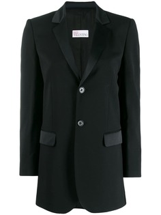 Red Valentino блейзер кроя слим