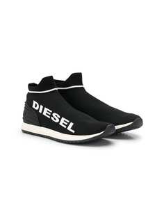 Diesel Kids кроссовки с логотипом