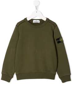 Stone Island Junior толстовка с нашивкой