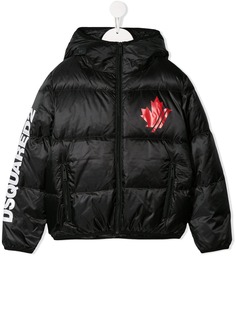 Dsquared2 Kids пуховик с логотипом