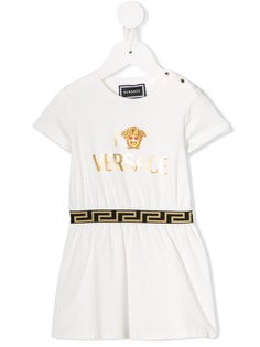 Young Versace платье с принтом Baroque